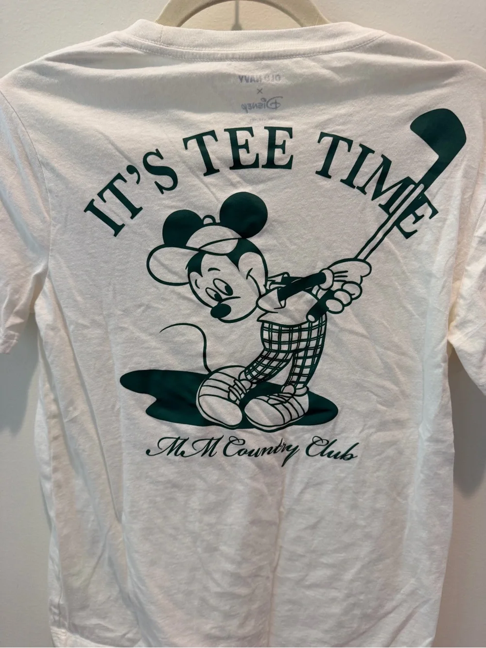 Old Navy x Disney Mickey Mouse Golf T-Shirt Kids XL 14-16